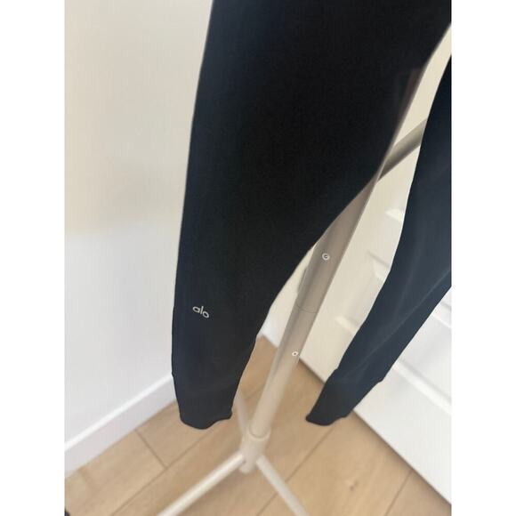 ALO YOGA High-Waist Alosoft Lounge Legging Black Size Medium - Picture 5 of 9